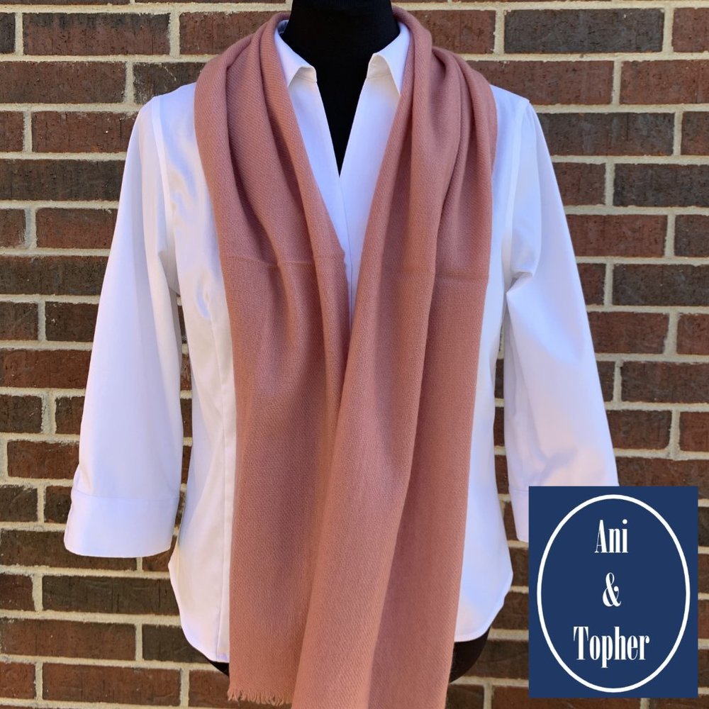 100% Cashmere Scarf NWT